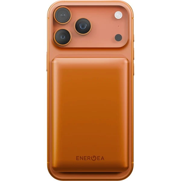 ENERGEA AluPac 10K MagSafe hliníková powerbanka, 10000mAh, oranžová - Powerbanky - Obrázok 155355af50f5494da857cd926cbf4309