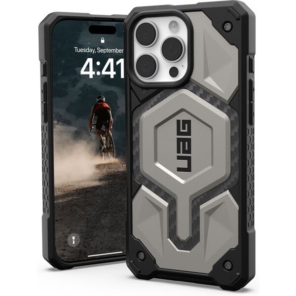 UAG Monarch Pro Magsafe kryt iPhone 16 Pro Max titánový