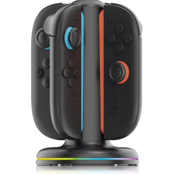 iPega SW2052 nabíjacia stanica s RGB pre JoyCon Ovládače Nintendo Switch 2 čierna - Nabíjačky - Obrázok 15601b97330a4a6f9ddb8d3d9b33c45f