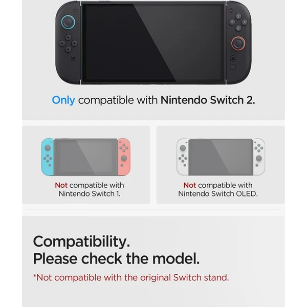 Spigen Ultra Hybrid puzdro pre Nintendo Switch 2 čierne - Puzdra - Obrázok 15751a38f7174a00b26685503300d945