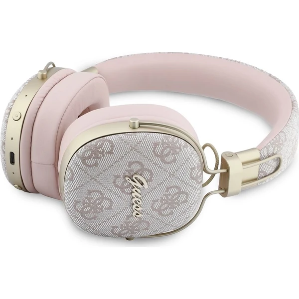 Guess 4G Metal Script Logo ENC Bezdrôtová Slúchadlá Pink - Slúchadlá - Obrázok 158940299a4f4faba03bc3cd449f50d8