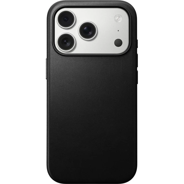 Nomad Modern Leather Case MagSafe kožený kryt iPhone 17 Pro Black - Puzdra - Obrázok 159b70cf0c6146b08b6a2b3cd312f22a
