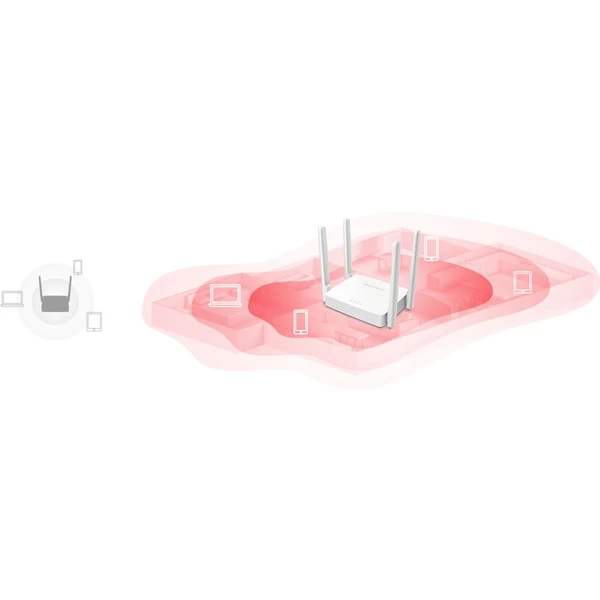Mercusys AC10 Wi-Fi 5 router biely - Wi-Fi routery - Obrázok 15R7300401