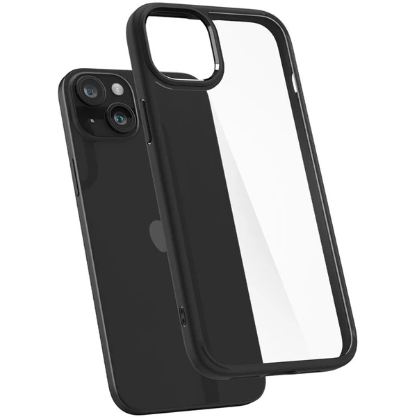 Spigen Ultra Hybrid kryt iPhone 15 matne čierny - Puzdra - Obrázok 15T8000601