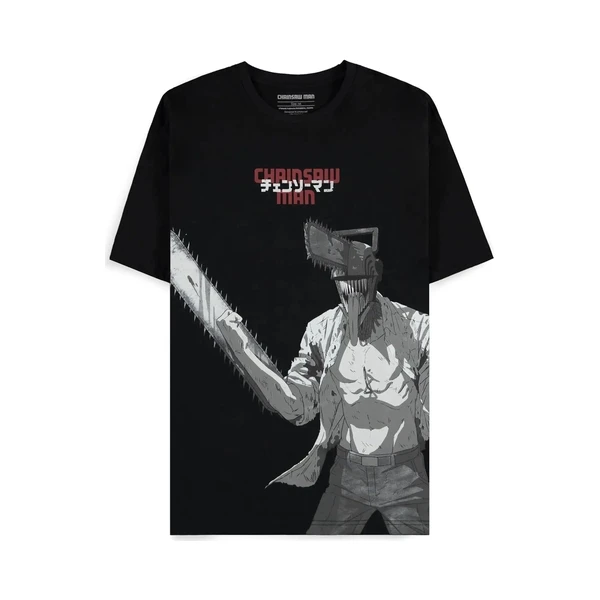 Tričko Difuzed Chainsaw Man - Shadowy Denji L - Tričká - Hlavný obrázok