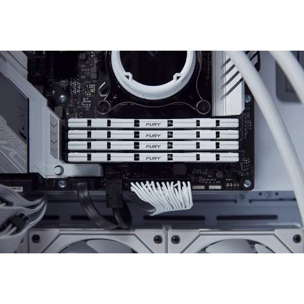 Kingston FURY Renegade White DDR5 16GB 6400MT/s CL32 DIMM (1x16GB) XMP - Operačné pamäte - Obrázok 15YN100501