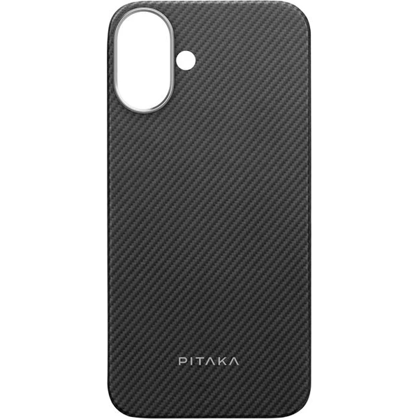 Pitaka MagEZ Case 5 MagSafe kryt iPhone 16 Plus Black/Grey Twill - Puzdra - Obrázok 15a217a07d6b4ad7a822cd11dec88ed1