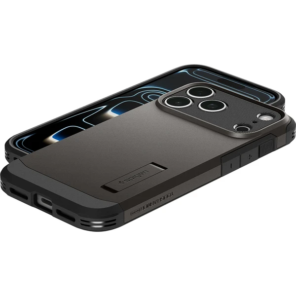 Spigen Tough Armor T MagSafe kryt iPhone 18 Pro Max/17 Pro Max gunmetal - Puzdra - Obrázok 15a8ba3d13184766b68a6a7b3189efea