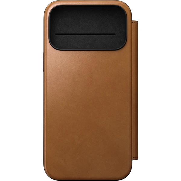 Nomad Modern Leather Folio MagSafe kožené puzdro iPhone 18 Pro Max English Tan - Puzdra - Obrázok 15b5d46fe81543c88c989006039ab532