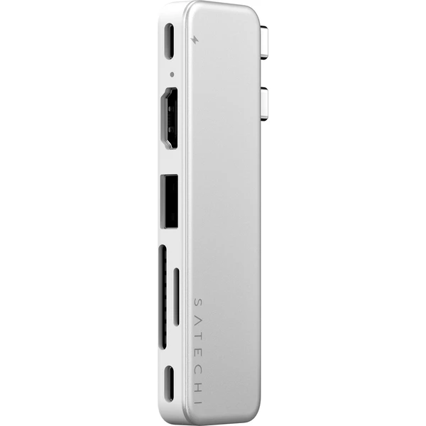 Satechi USB-C Snap Hub (1x HDMI 4K 60Hz, 1x USB-C až 5 Gbps, 1x USB-A 3.0 až 5 Gbps, 1xUSB-C P - USB huby - Obrázok 15f1ebcc736c4928baf2b3ca29c26c24