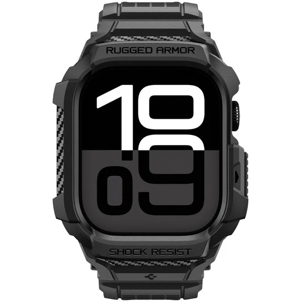 Spigen Rugged Armor Pro 2 puzdro Apple Watch 11 (42mm) matte black - Puzdra - Obrázok 163938093fc144a39e4b5c8d469c1ffb