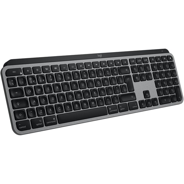 E-shop Logitech MX Keys S for Mac CZ/SK bezdrôtová klávesnica vesmírne šedá