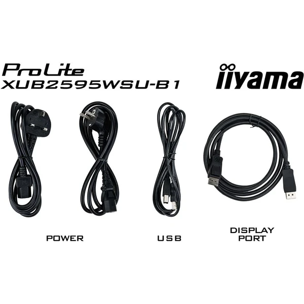 iiyama ProLite XUB2595WSU-B5 monitor 25' - Monitory - Obrázok 1652000P01