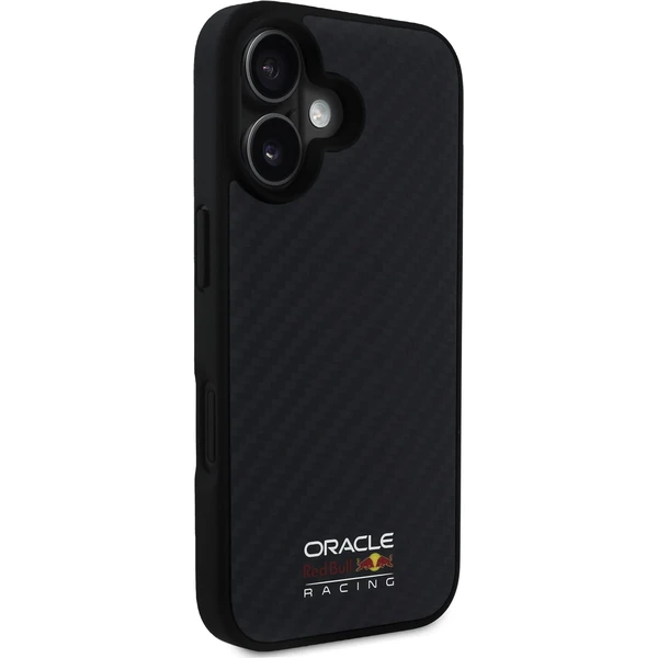 Oracle Red Bull Racing Carbon Shiny Logo MagSafe kryt iPhone 16 čierny - Puzdra - Obrázok 166406ed77654678b1d61e209462a804