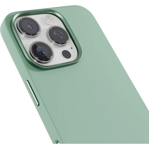 Epico Mag+ Silicone kryt pre iPhone 16 Pro mátovo zelená - Puzdra - Obrázok 166C000L01