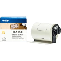Brother DK11247 samolepiace štítky biele 103 mm x 164 mm - Pásky pre štítkovače