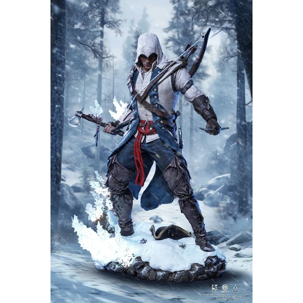 Soška PureArts Assassin Creed - 1/8 Animus Connor 27,3 cm - Sochy a sošky - Obrázok 16DF000N01