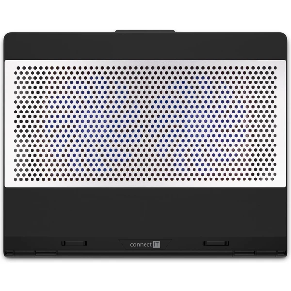 CONNECT IT FrostBlast chladiaca podložka pod notebook s modrým podsvietením čierna - Chladiace podložky - Obrázok 16N0000P01