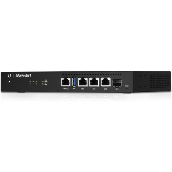 Ubiquiti Edge 4 router čierny - Wi-Fi routery - Hlavný obrázok