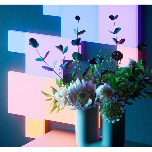 Nanoleaf Blocks Big Squares Starter Kit štartovacia sada modulárneho osvetlenia 6 Pack - Inteligentné osvetlenie - Obrázok 16c37da2d4df4451b26b58845edf2e3f