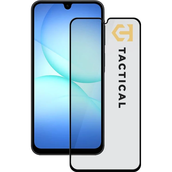 Taktický sklenený štít Ochrana súkromia Stealth 5D sklo Samsung Galaxy A17 4G/5G čierne - Ochranné fólie a sklo - Hlavný obrázok