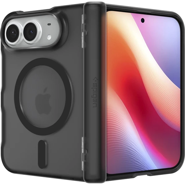 Spigen Ultra Hybrid Pro MagSafe kryt iPhone Duo frost black - Puzdra - Obrázok 16fbf2c3715442fe93591c61b6fc86b7