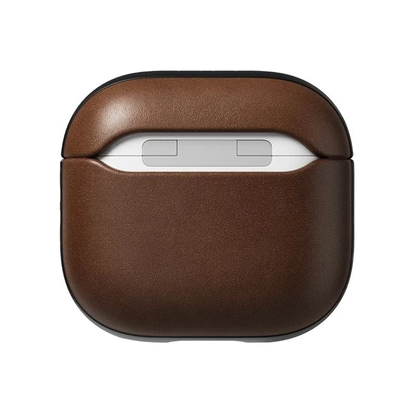 Nomad Modern Leather púzdro Apple Airpods 4 tmavo hnedé - Puzdra - Obrázok 16fc7841ab4648cba83fec0517b64d48