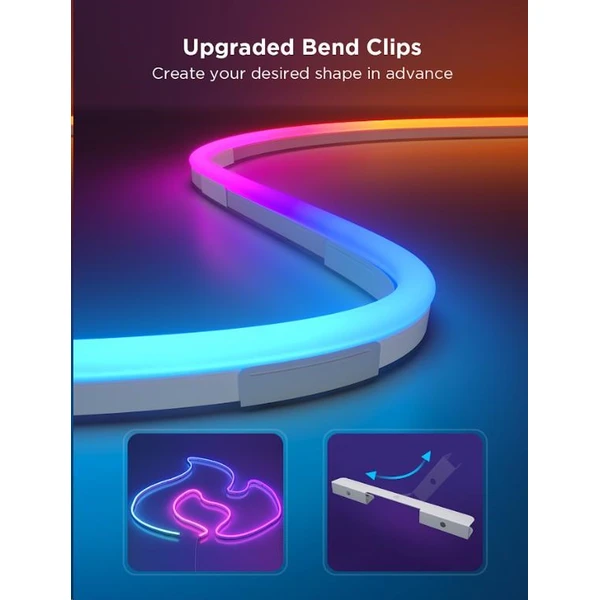 Govee Neon Rope Light 2 Matter ohybný LED pásik RGBIC, 3m - Inteligentné osvetlenie - Obrázok 171b89763a7c403da6cf7b3132eb8457