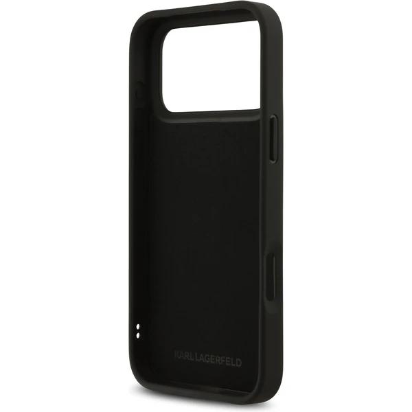 Karl Lagerfeld 3D Rubber Karl and Choupette kryt iPhone 17 Pro Max čierny - Puzdra - Obrázok 171d2c5157a0427890675f5cb5cb13f1