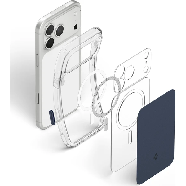 Spigen Ultra Hybrid T MagSafe kryt iPhone 18 Pro Max/17 Pro Max matná modrá - Puzdra - Obrázok 17467e83578e44b49dcc6eb52f15ca8b