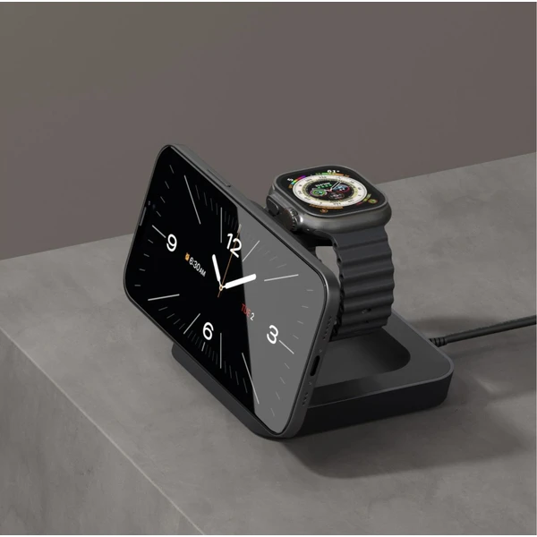 ZENS Nightstand Charger Pro 2 MagSafe/Qi2 2v1 nabíjačka (20W) čierna - Nabíjačky - Obrázok 174L000K01