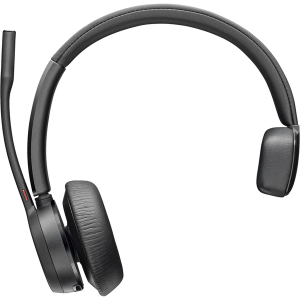 Poly Voyager Focus 2-M mono bezdrôtové slúchadlá s USB-A adaptérom + nabíjacia stanica, čierna - Slúchadlá - Obrázok 1774000L01