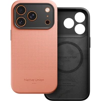 Native Union Active Case MagSafe kryt z recyklovaného materiálu iPhone 17 Pro apricot - Puzdra
