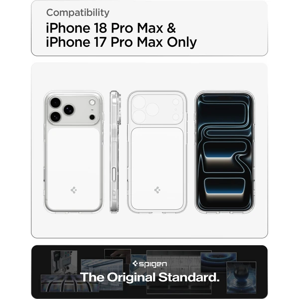 Spigen Ultra Hybrid T MagSafe kryt iPhone 18 Pro Max/17 Pro Max lesklá biela - Puzdra - Obrázok 1798ec5cec9a4fb78f90a078120c47c6