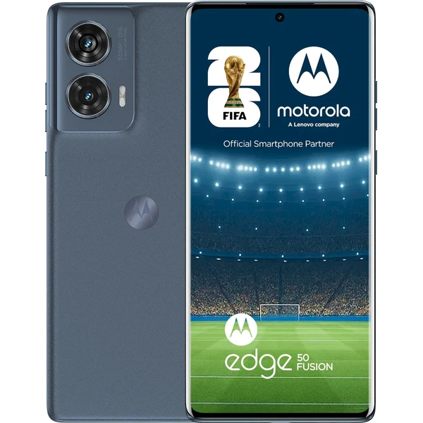 Motorola EDGE 50 Fusion 8GB/128GB PANTONE Forest Blue - Mobilné telefóny - Hlavný obrázok