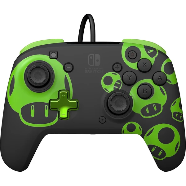 PDP Padwired Rematch drôtový ovládač GITD - Mario 1Up (Switch) - Herné ovládače - Obrázok 17B6000O01