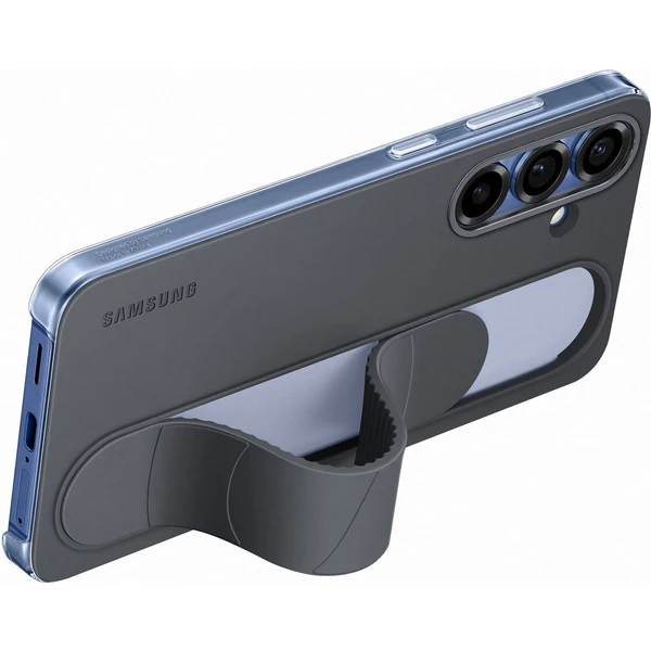 Samsung Standing Grip Case kryt s pútkom Galaxy S25+ čierny - Puzdra - Obrázok 17CC000J01