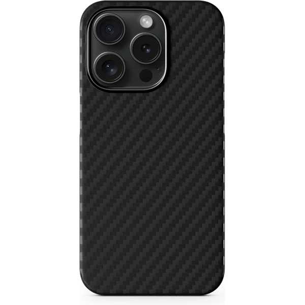 Epico Mag+ Carbon kryt pre iPhone 16 Pro čierna - Puzdra - Obrázok 17L7000K01