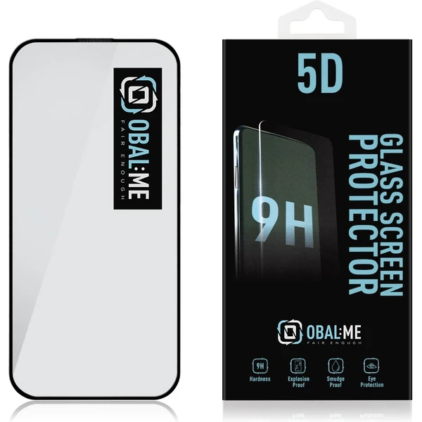 Obal:Me 5D Tvrdené sklo Apple iPhone 15/16 čierne - Ochranné fólie a sklo - Obrázok 17U0000K01