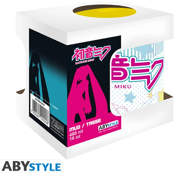 Hrnček Abysse Corp Hatsune Miku - Miku Melody 460 ml - Hrnčeky - Obrázok 17WI000K01