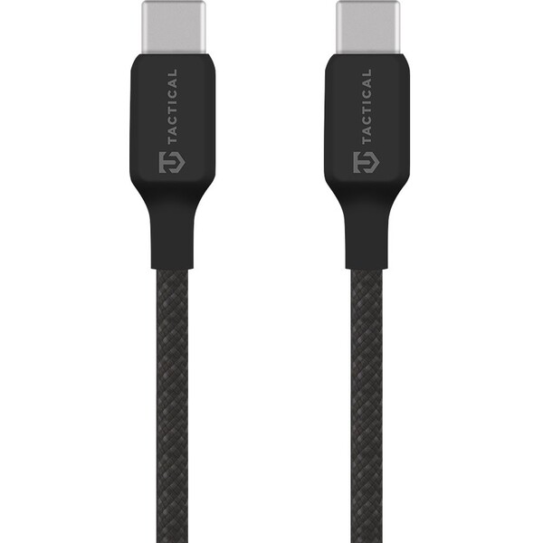 E-shop Tactical Stitch Thread USB-C/USB-C napájací kábel 60W 2m čierny