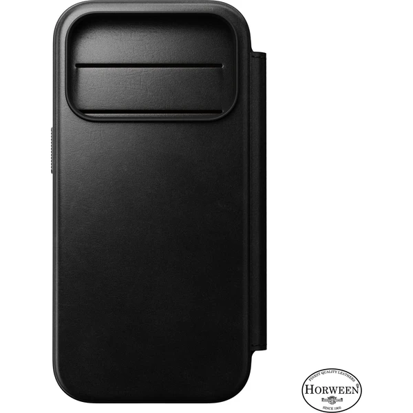 Nomad Modern Leather Folio (Horween) MagSafe kožené puzdro iPhone 18 Pro Black - Puzdra - Obrázok 17b2490f72964c04b1721c6644b63859