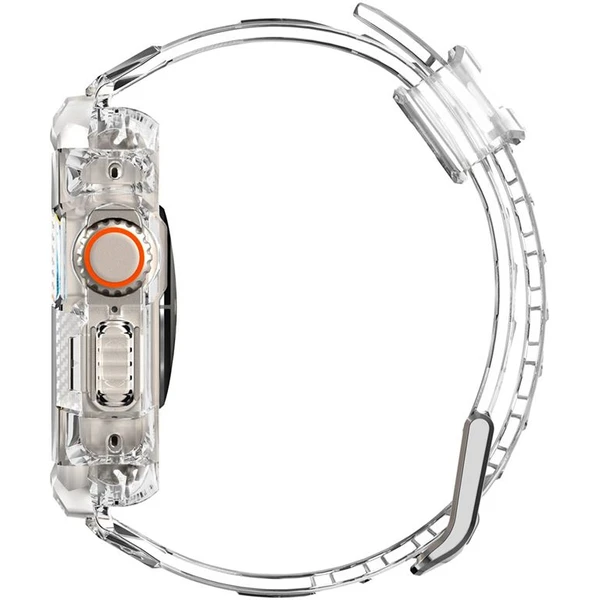 Spigen Rugged Armor Pro krytý s remienkom Apple Watch Ultra 3/2/1 (49mm) číry - Puzdra - Obrázok 17cd09457e5947c6ace95631d777296e