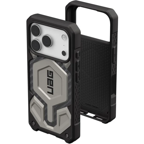 UAG Monarch Pro MagSafe Titanium kryt iPhone 17 Pro strieborný - Puzdra - Obrázok 17d459fddbb646ad8cc92faae06fbfbd