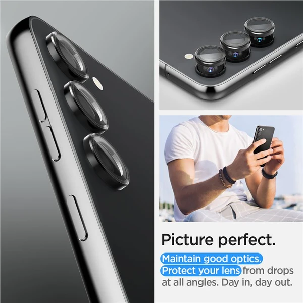 Spigen Glass EZ Fit Optik Pro 2 Pack sada skiel Samsung Galaxy S23/S23+/S24 - Ochranné fólie a sklo - Obrázok 1821000J01