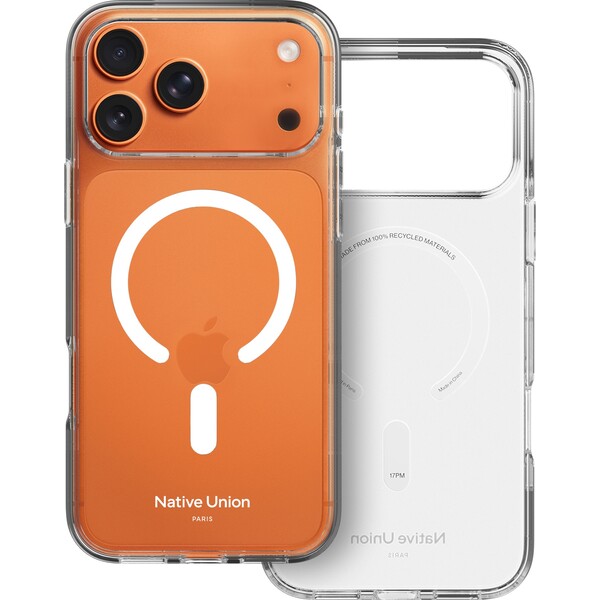 E-shop Native Union (RE)Clear MagSafe kryt z recyklovaného materiálu iPhone 17 Pro Max transparent