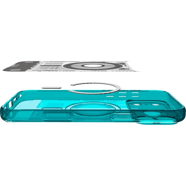 Spigen Ultra Hybrid MagSafe kryt iPhone 18 Pro/17 Pro c-one bondi blue - Puzdra - Obrázok 183d5ad202794e30ac2fe60555eda934