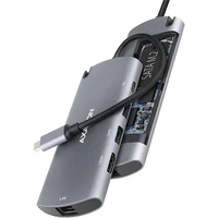 AXAGON SATA - M.2 SATA SSD redukcia interná 2.5' čierna - Dokovacie stanice