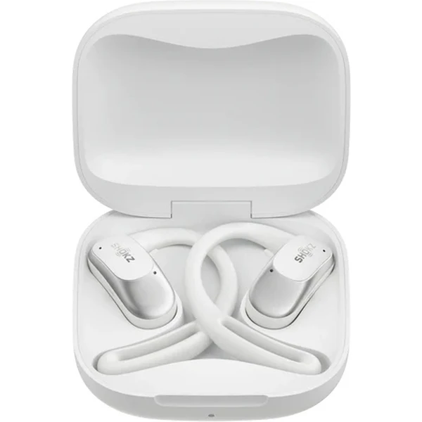 Shokz OpenFit Air Bluetooth slúchadlá biela - Slúchadlá - Obrázok 1845000O01