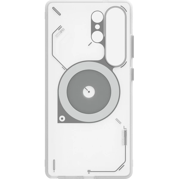 Aulumu S25 Frosted TPU MagSafe kryt Samsung S25 Ultra priehľadná biela - Puzdra - Obrázok 18464dfad7584b47957a585ba49173b1